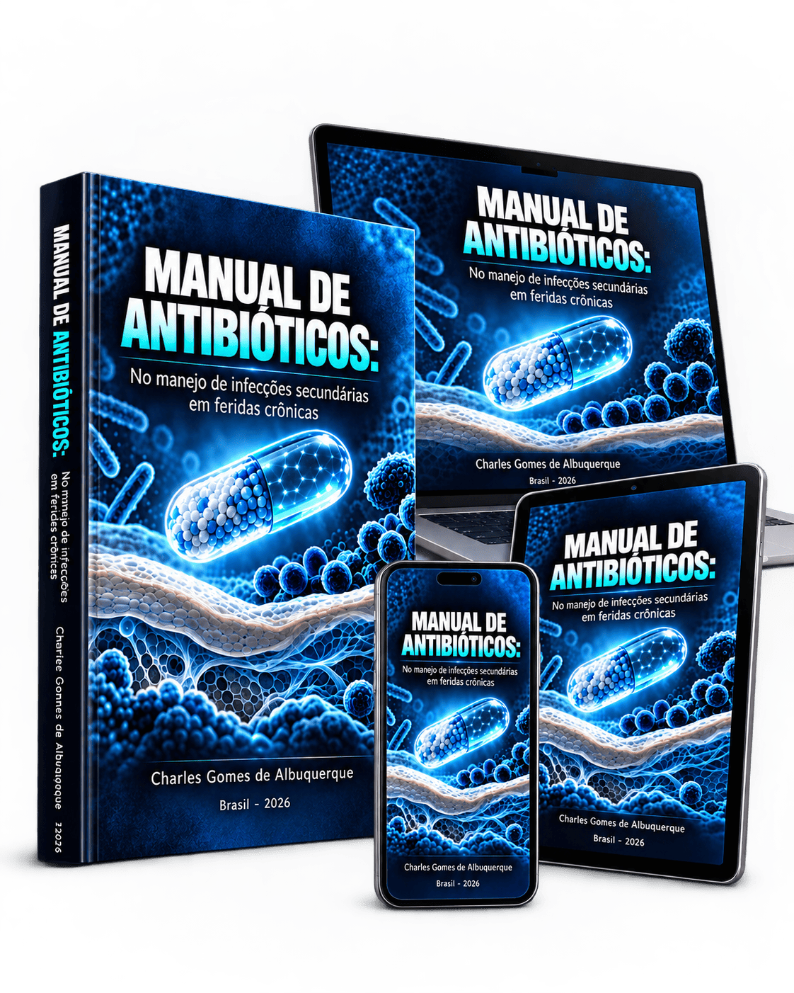 Manual de Antibióticos nas versões física e digital